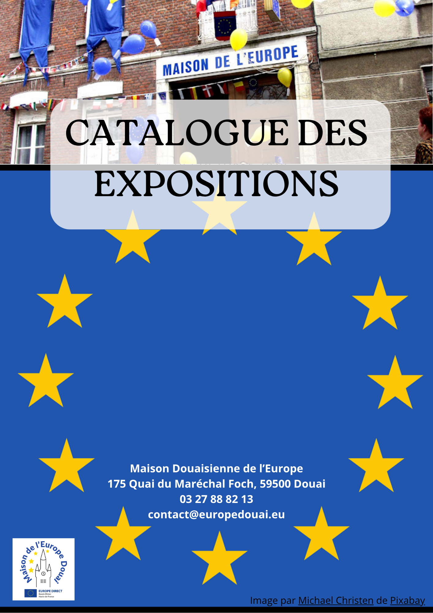 Page de garde - Catalogue des expositions